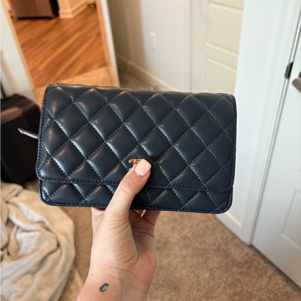 NEW CC Navy Quilted Women's Bag
